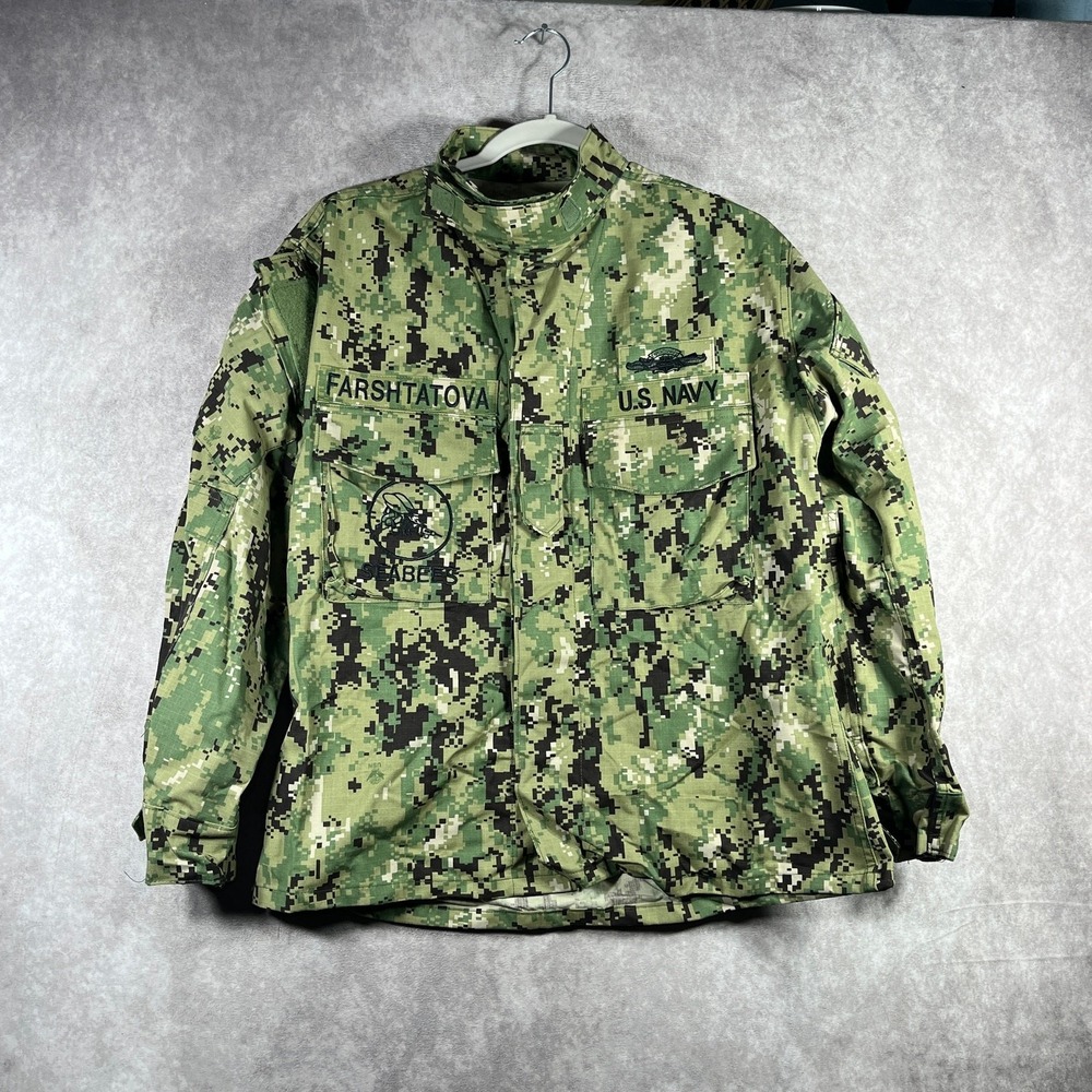 US Navy Blouse NWU Type III Working Uniform Men Small XShort Jacket Digital Camo